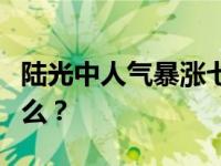陆光中人气暴涨七天这张专辑的核心故事是什么？