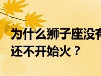 为什么狮子座没有开始火？为什么Leo这么久还不开始火？