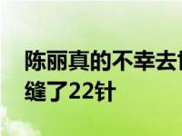 陈丽真的不幸去世了吗？网曝李晨综艺受伤 缝了22针