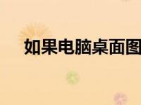 如果电脑桌面图标没了 我教你怎么恢复