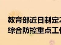 教育部近日制定2021年全国儿童青少年近视综合防控重点工作