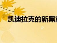 凯迪拉克的新黑翼手动变速器将值得等待