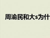 周渝民和大s为什么分手？他们真的相爱了