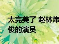 太完美了 赵林炜现在怎么样了？他是一个英俊的演员