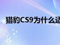 猎豹CS9为什么适合做年轻人的第一辆车？