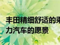 丰田精细舒适的乘坐理念是丰田未来豪华氢动力汽车的愿景