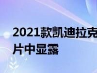 2021款凯迪拉克凯雷德的车尾在超级巡航照片中显露