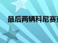 最后两辆科尼赛克最终版车是雷神和维德