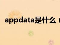 appdata是什么（appdata是什么文件夹）