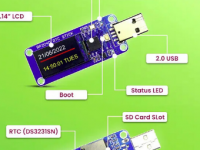 EncroPi基于带显示屏的RP2040的USB记忆棒作为安全SD读卡器提供
