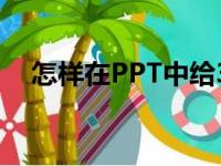 怎样在PPT中给3.1除以3竖式添加动画？