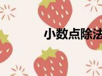 小数点除法怎么做五年级上册