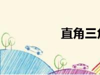 直角三角形三条高画法