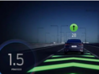 福特的下一代大灯可以将路标投射到道路上