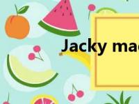 Jacky made it（jacky ma）