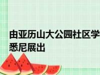 由亚历山大公园社区学校的学生制作的超级英雄斗篷展览在悉尼展出