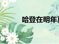 哈登在明年夏天将握有球员选项