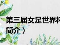 第三届女足世界杯（关于第三届女足世界杯的简介）