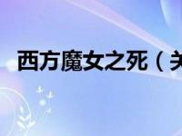 西方魔女之死（关于西方魔女之死的简介）