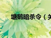塘鹅暗杀令（关于塘鹅暗杀令的简介）
