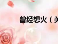 曾经想火（关于曾经想火的简介）