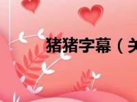 猪猪字幕（关于猪猪字幕的简介）