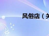 风俗店（关于风俗店的简介）