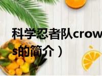 科学忍者队crowds（关于科学忍者队crowds的简介）