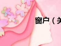 窗户（关于窗户的简介）