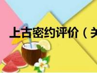 上古密约评价（关于上古密约评价的简介）