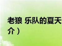 老狼 乐队的夏天（关于老狼 乐队的夏天的简介）