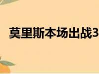 莫里斯本场出战31分钟得到13分4板6助攻