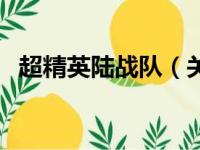 超精英陆战队（关于超精英陆战队的简介）