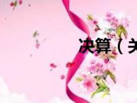 决算（关于决算的简介）