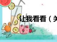 让我看看（关于让我看看的简介）