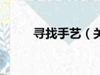寻找手艺（关于寻找手艺的简介）