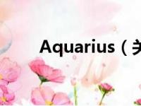 Aquarius（关于Aquarius的简介）