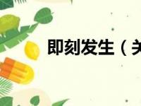即刻发生（关于即刻发生的简介）