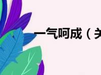 一气呵成（关于一气呵成的简介）