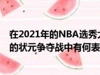 在2021年的NBA选秀大会上 贾伦格林和凯德坎宁安在初期的状元争夺战中有何表现