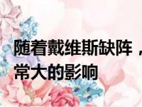 随着戴维斯缺阵，湖人队的内线轮换将遇到非常大的影响