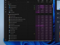 微软展示了一款色彩缤纷的Windows11任务管理器