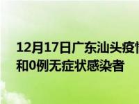 12月17日广东汕头疫情数据通报:新增111例本土确诊病例和0例无症状感染者