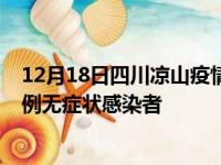 12月18日四川凉山疫情数据通报:新增0例本土确诊病例和0例无症状感染者