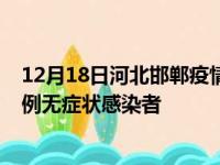 12月18日河北邯郸疫情数据通报:新增0例本土确诊病例和0例无症状感染者