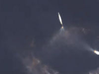 2022年看到火箭以1,000公里/小时以上的速度从空中分离的惊人视觉效果