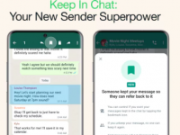 WhatsApp推出了保持聊天功能帮助您保留重要消息和语音笔记