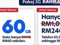 FahmiFadzil推出全新RAHMAH5G配套60GB每月低至RM60