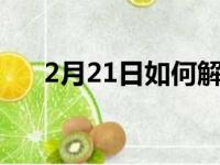 2月21日如何解决仪表板上裂缝的情况