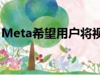 Meta希望用户将视频分享到FacebookReels